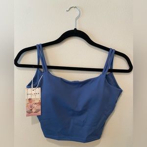 Halara Backless Twisted Crop Yoga Tank